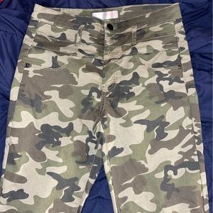 Size 9 camo jeans